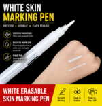 White Skin Marking Pen & Ruler