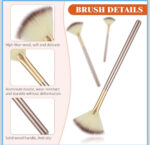 Facial Fan Brush